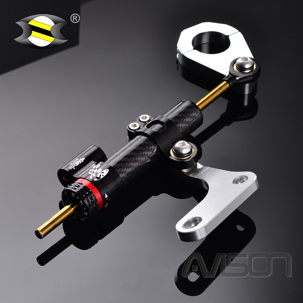 For Yamaha XMAX 300 125 250 400 Motorcycle Adjustable Steering Damper
