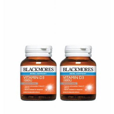 60 S X 2 Or 60 S Vitamin D Deficiency Osteoporosis Supplement Blackmores Vitamin D3 1000iu Shopee Malaysia