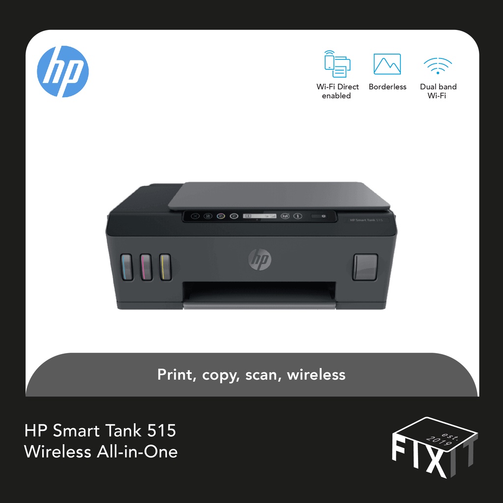 HP SMART TANK 515 (WIRELESS) AIO INK TANK PRINTER | Shopee Malaysia