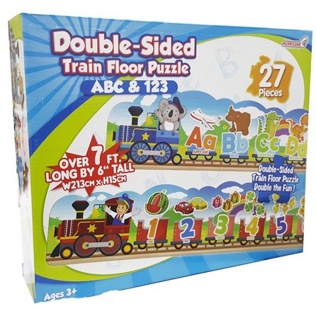 abc train floor puzzle