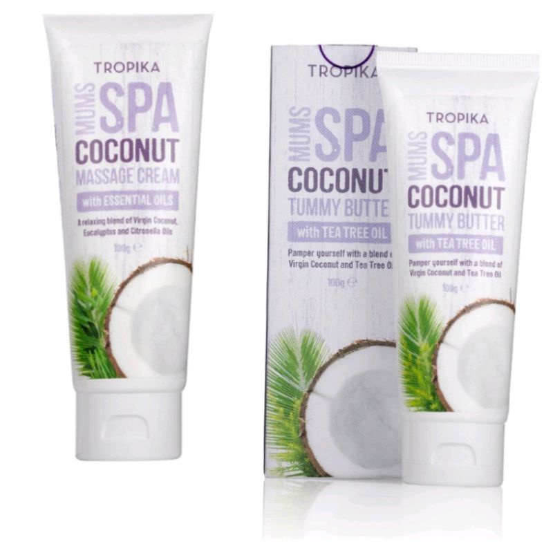Tropika Mommy spa massage cream/tropika belly cream with essential oil