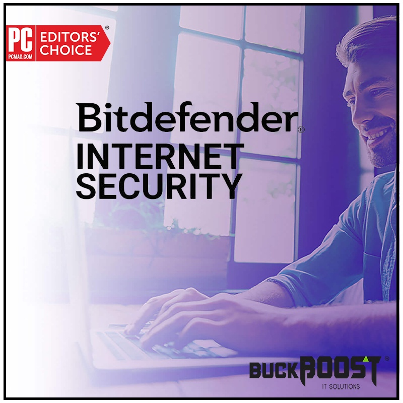 Bitdefender Internet Security / Antivirus (1-Device) (1-Year Subscription)