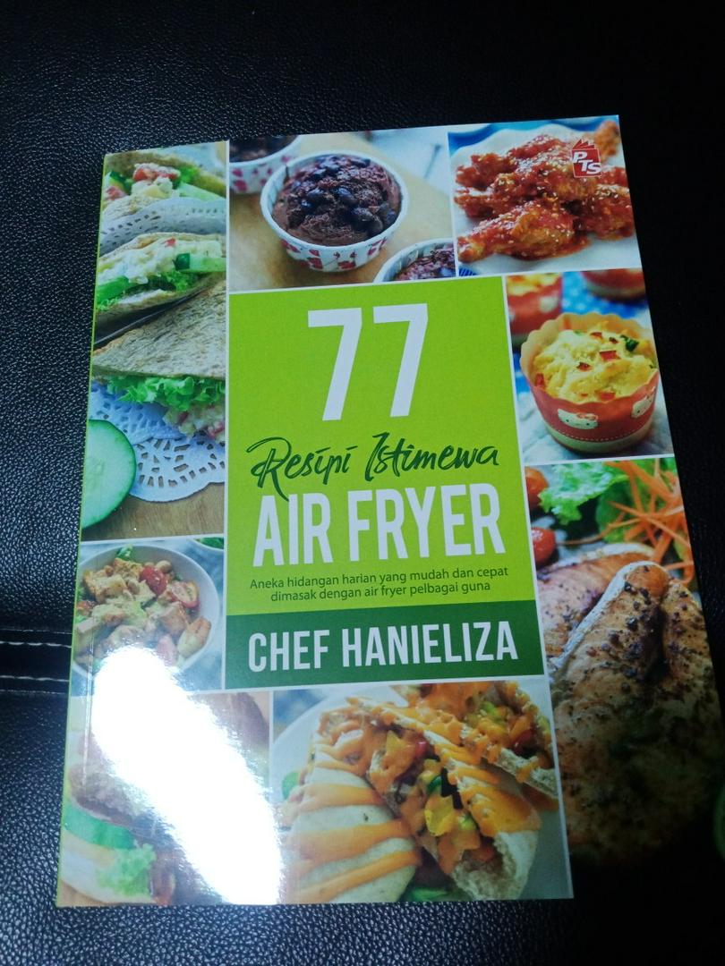 Buku Resepi Chef Hanieliza 77 Resepi Istimewa Pressure Cooker 77 Resepi Istimewa Air Fryer Buku Resepi Viral Shopee Malaysia