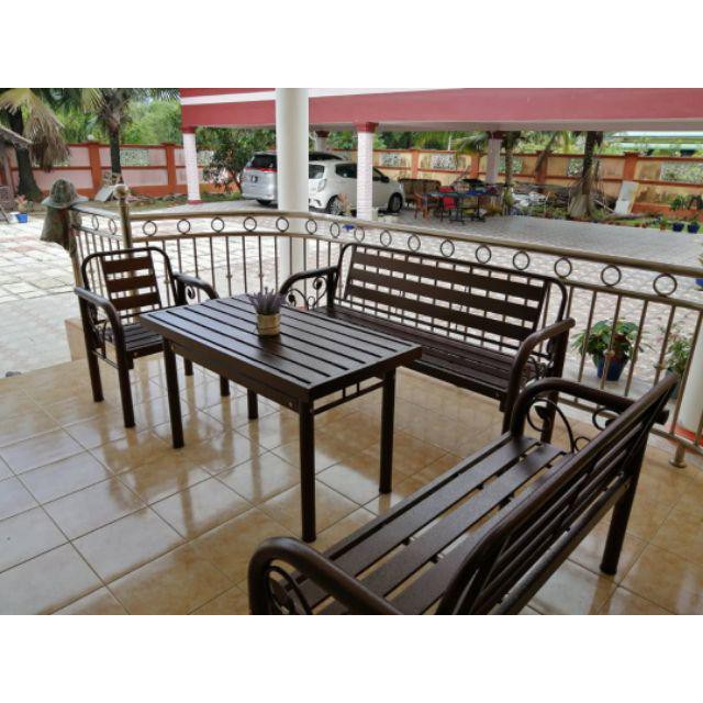 Garden Chair Set 1 2 3 Table Outdoor Chair Kerusi 