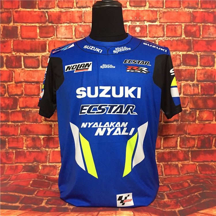 TOP M9V Ladies Vest Suzuki Ecstar MotoGP Team Womens Sponsor Singlet Bike NEW 