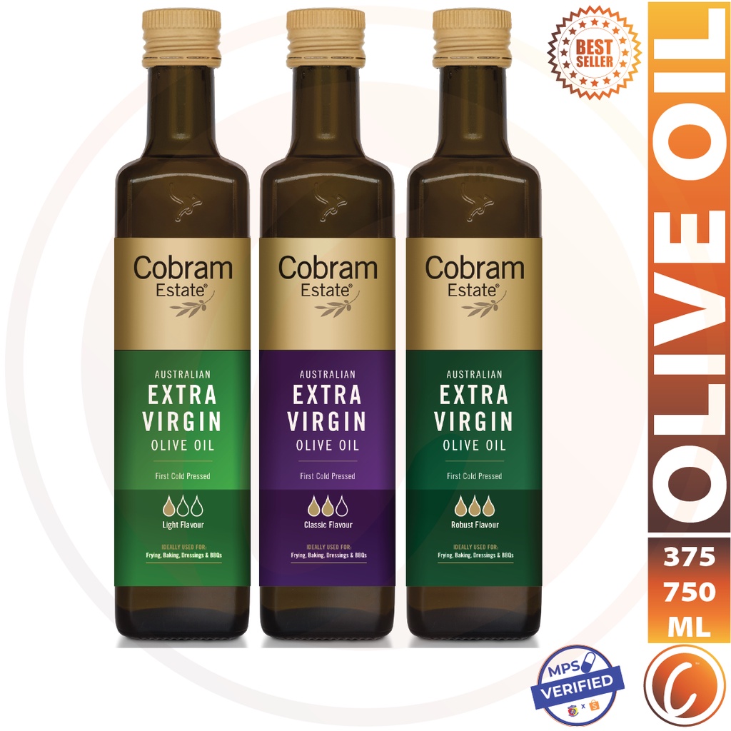 [HARVEST 2022] COBRAM ESTATE Extra Virgin Olive Oil 375/750ML Shopee