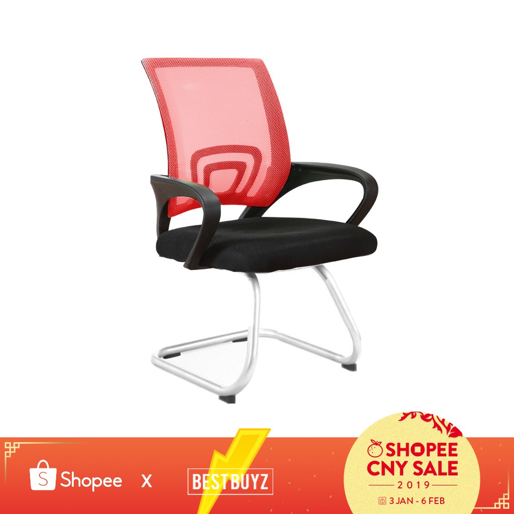 kenzzomid back fully mesh office swivel chair without wheels  4005