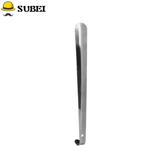 SUBEI Convenient Shoe Wearer Travel Don't bend over Shoe Horn Long Handle Stainless Steel Durable Comfort & Built for Durability Metal