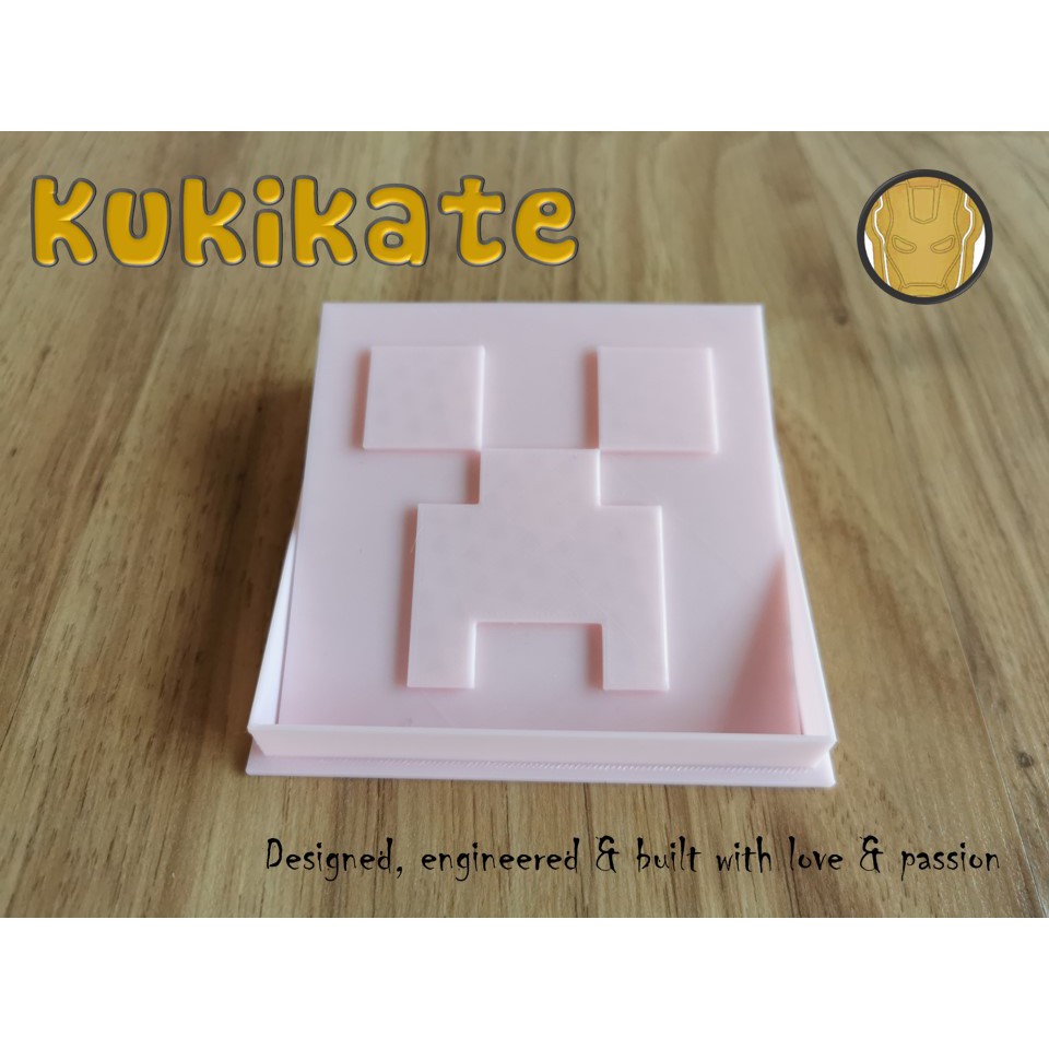 Cookie cutter Minecraft 3 (Jumbo size) | Shopee Malaysia