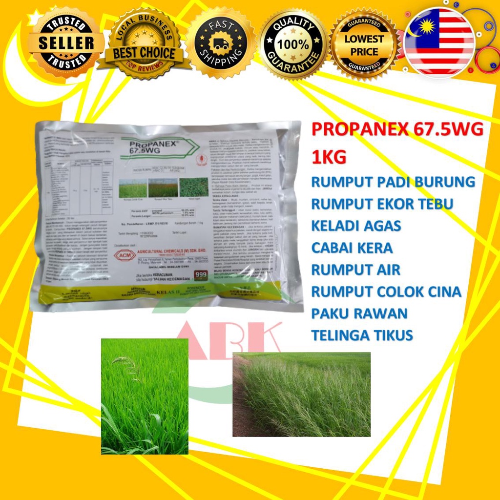 [OFFICIAL SELLER] ACM PROPANEX 67.5WG RACUN RUMPAI PADI RACUN SAMBAU 100% ORIGINAL