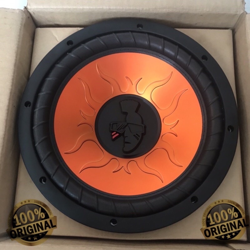 New 100ORIGINAL MOHAWK ORNAGE 10INCH 4OHM SINGLE CAR SUBWOOFER