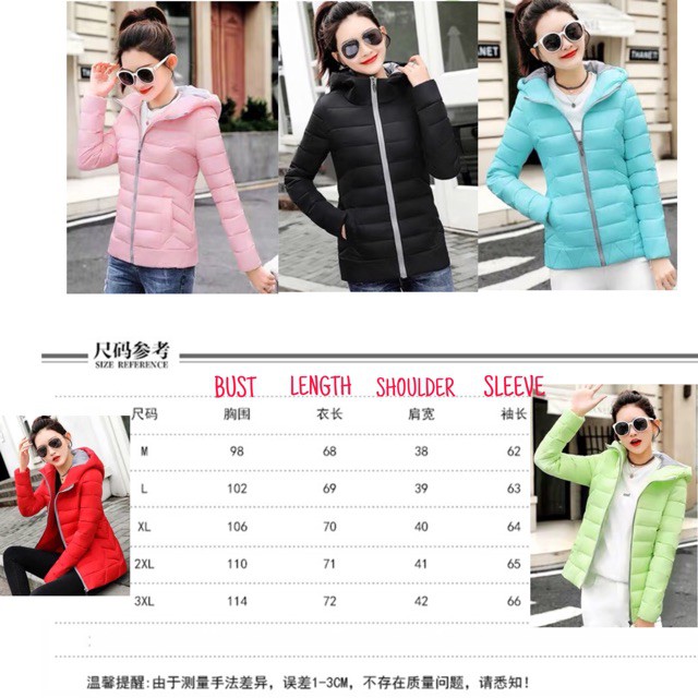 shopee winter coat