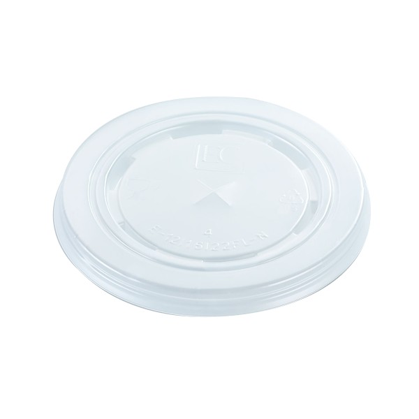 Ec 22oz pp clear cup with  flat lid  e22 - disposable plastic