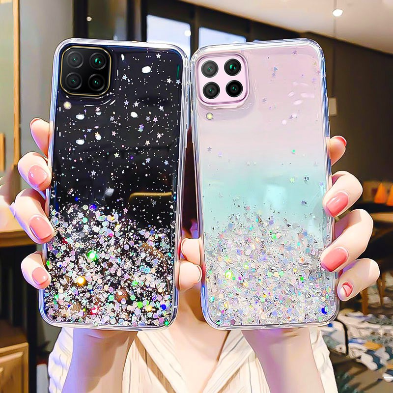 huawei nova 7i nova 5t 3i y9s p30 pro Bling Soft Casing Crystal
