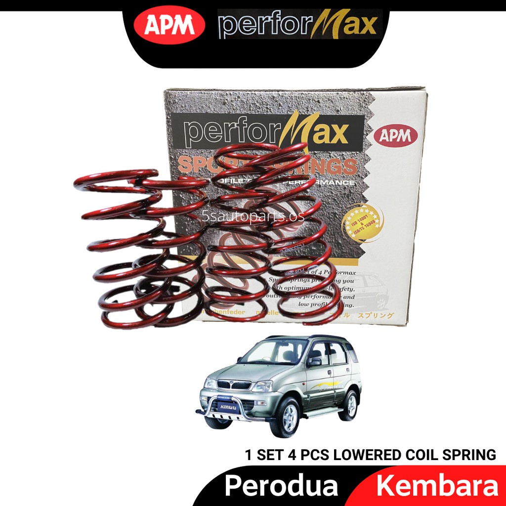 Apm Performax Kembara 1 3 Sport Spring 4 Pcs Shopee Malaysia