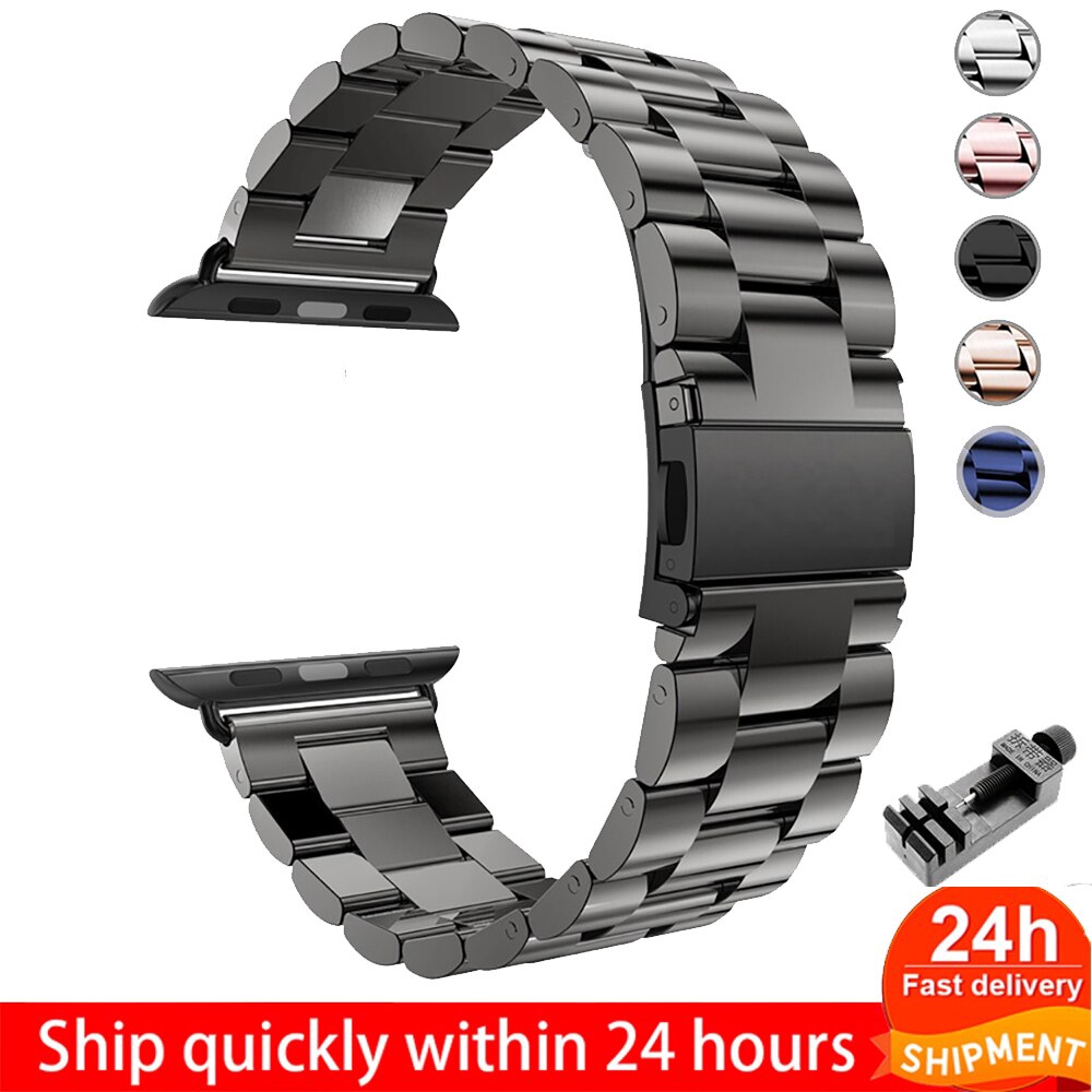 apple watch 4 steel band