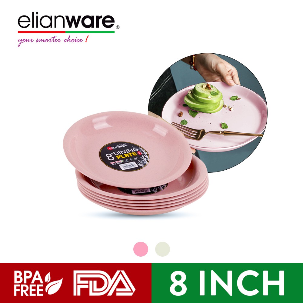 elianware-8-marble-dining-plate-rice-dish-dinnerware-plate-pinggan-set