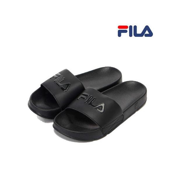 fila black slides