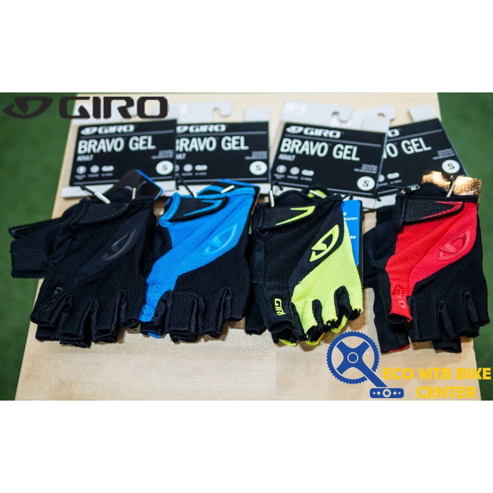 giro bravo gel short finger gloves