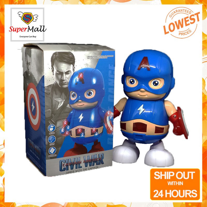 dance hero captain america