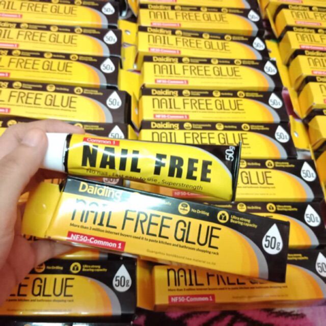 M Sia Ready Stock Gam Tanpa Paku Sealant Fix Adhesive Glue Free Nail Glue Shopee Malaysia