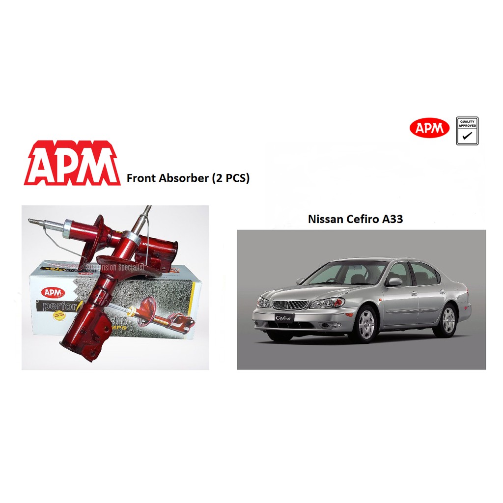 Front Apm Performax Shock Absorber For Nissan Cefiro A33