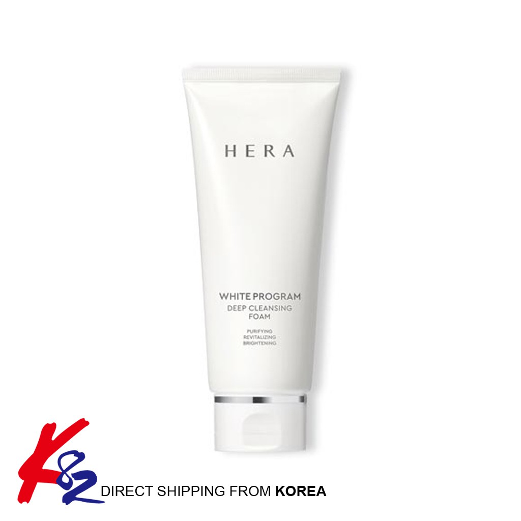hera white program cleansing foam