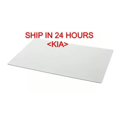 Ikea Skrutt Desk Pad 65 X 45 Cm Black White Shopee Malaysia