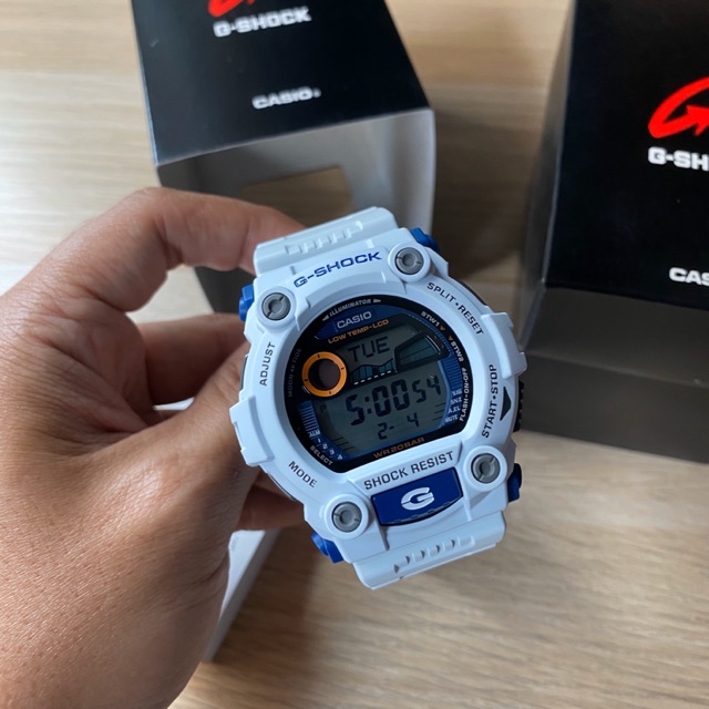 g shock mat moto putih