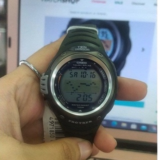 Original Casio Protrek Prg330 Prg 330 9 Prg 330 9a Triple Sensor Solar Battery Jam Tangan Lelaki Men Watch Shopee Malaysia