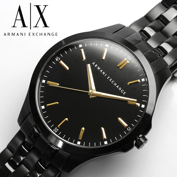 Armani Exchange Black Men's Stainless Steel Watch AX2144 | Shopee Malaysia