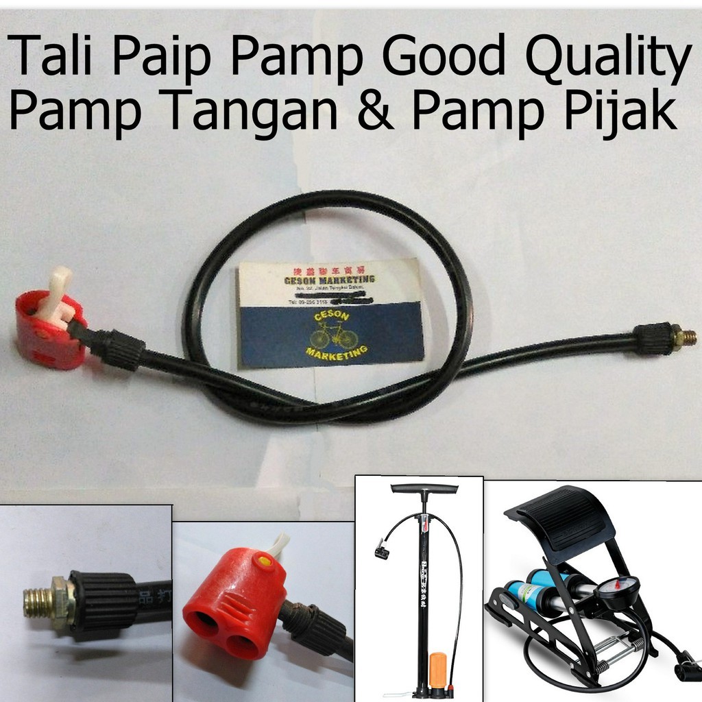 Tali Paip Basikal Quality Bicycle Hose Pump Portable Hand Air Pump