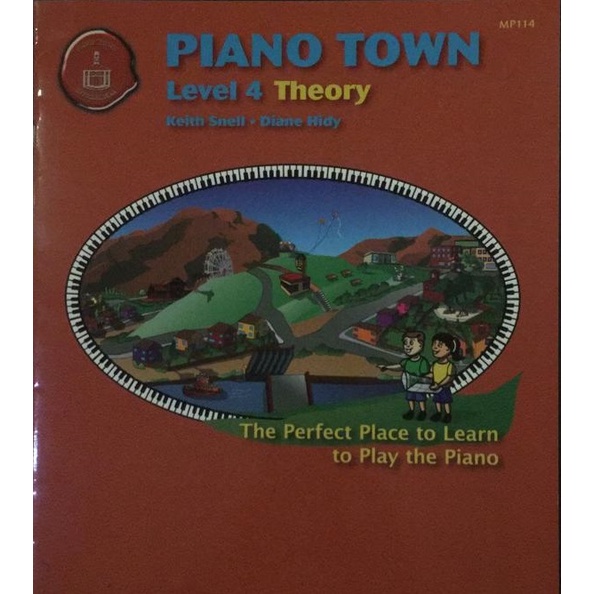 Piano Town Theory Level 4 Piano Music Book