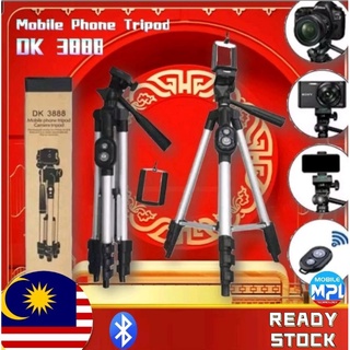 Tripod DK3888 with Bluetooth Shutter for iPhone and Android 4.3 Mobile Phone