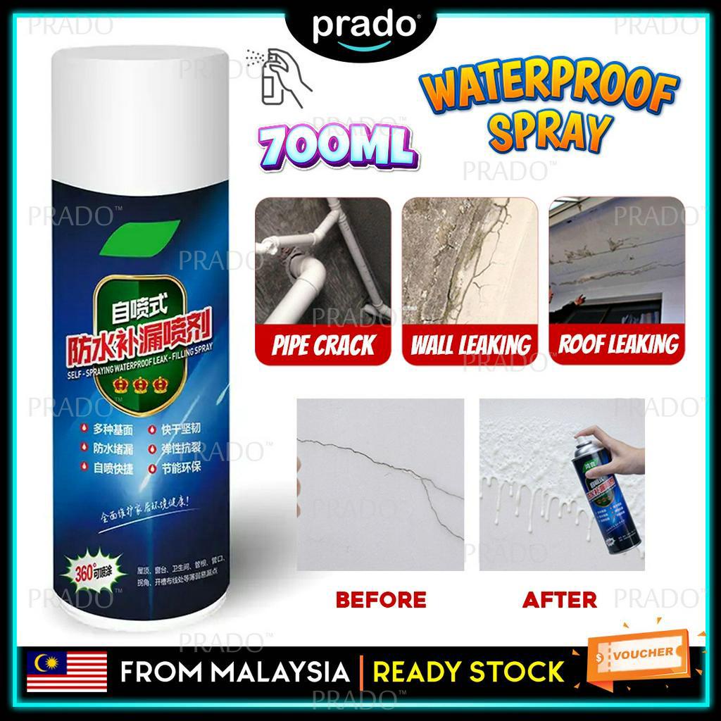 PRADO CLEAR STOCK Repair Building Base Roof Cracks Waterproof Spray Treatment Pipes Lofts Gutter Roof Leaking Sealant