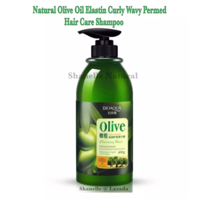 Natural Hair Shampoo Curly Wavy Permed Hair Care Natural Olive