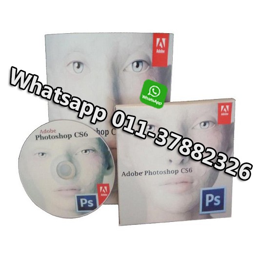 Original Adobe Photoshop Cs6 Retail Box With Cd For Windows Shopee Malaysia