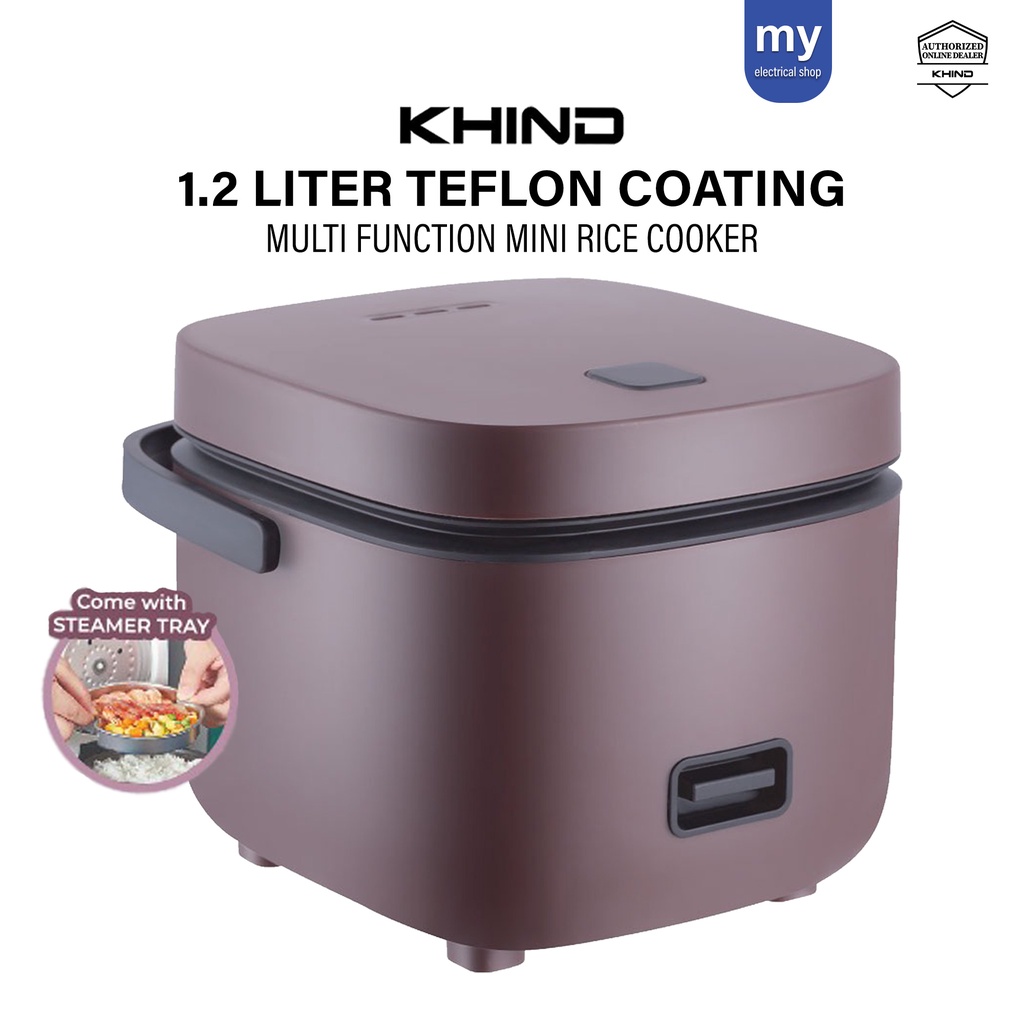 Khind Multifunction Mini Rice Cooker RCM08 Shopee Malaysia