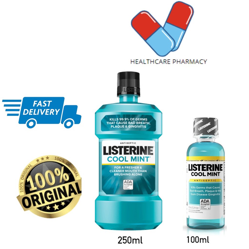 LISTERINE COOL MINT (100ML/250ML) | Shopee Malaysia