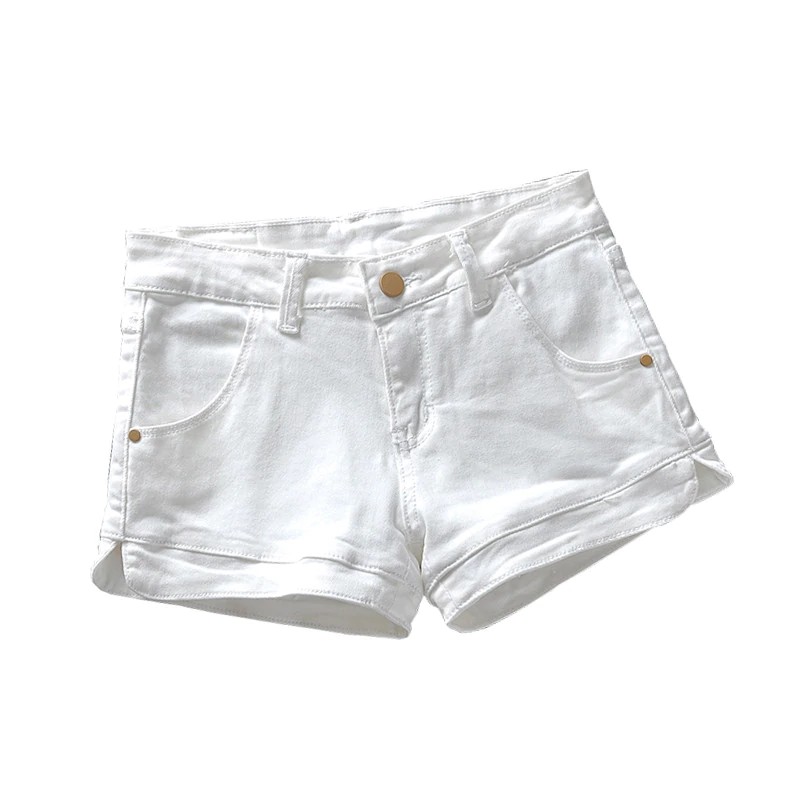 white jeans shorts womens