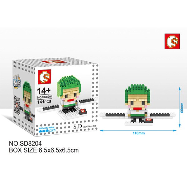 nanoblock zoro