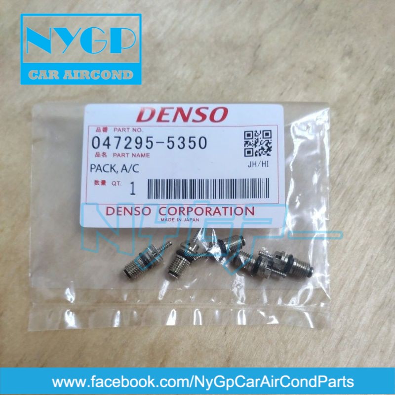 Denso Value Set Pc Air Conditioning Schrader Valve Core Pin R A