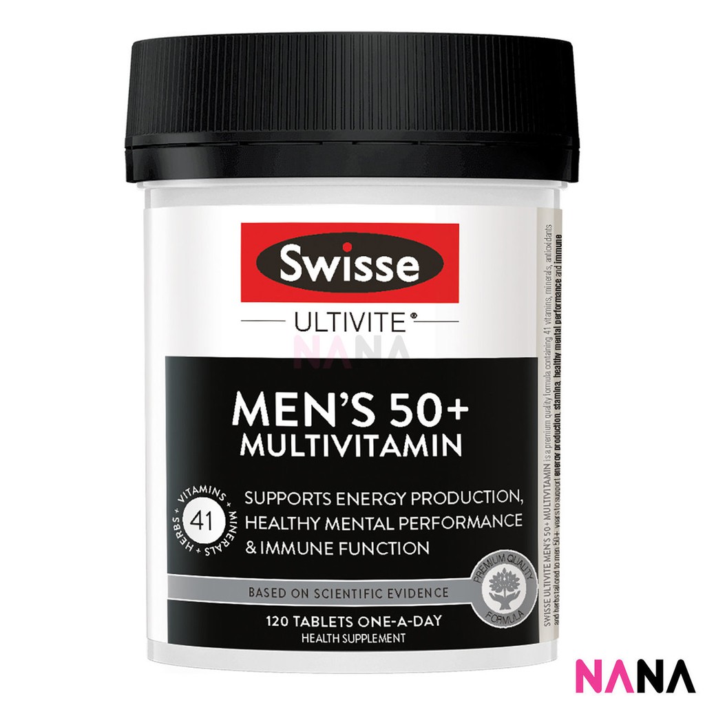 Swisse Men's Ultivite 50+ 90 Tablets | Shopee Malaysia