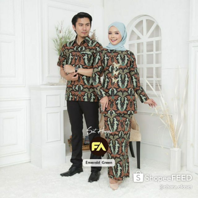  Couple  Set Husni Kemeja  Baju  Kurung Shopee Malaysia 