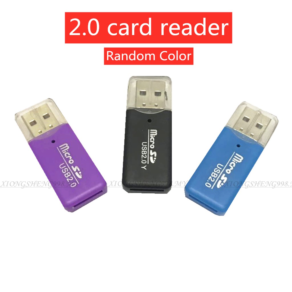 USB 2.0 Micro SD Card TF Card Reader OTG card reader supports a maximum