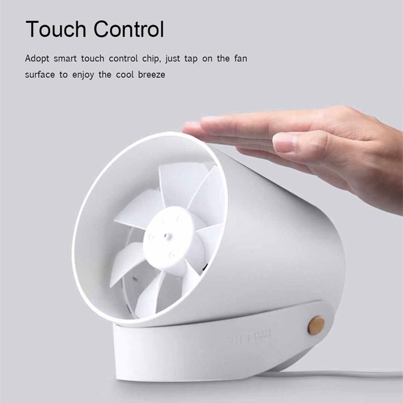 Xiaomi Mijia VH Mini Desktop Fan USB Fan Ultra Quiet Smart Dual Motor