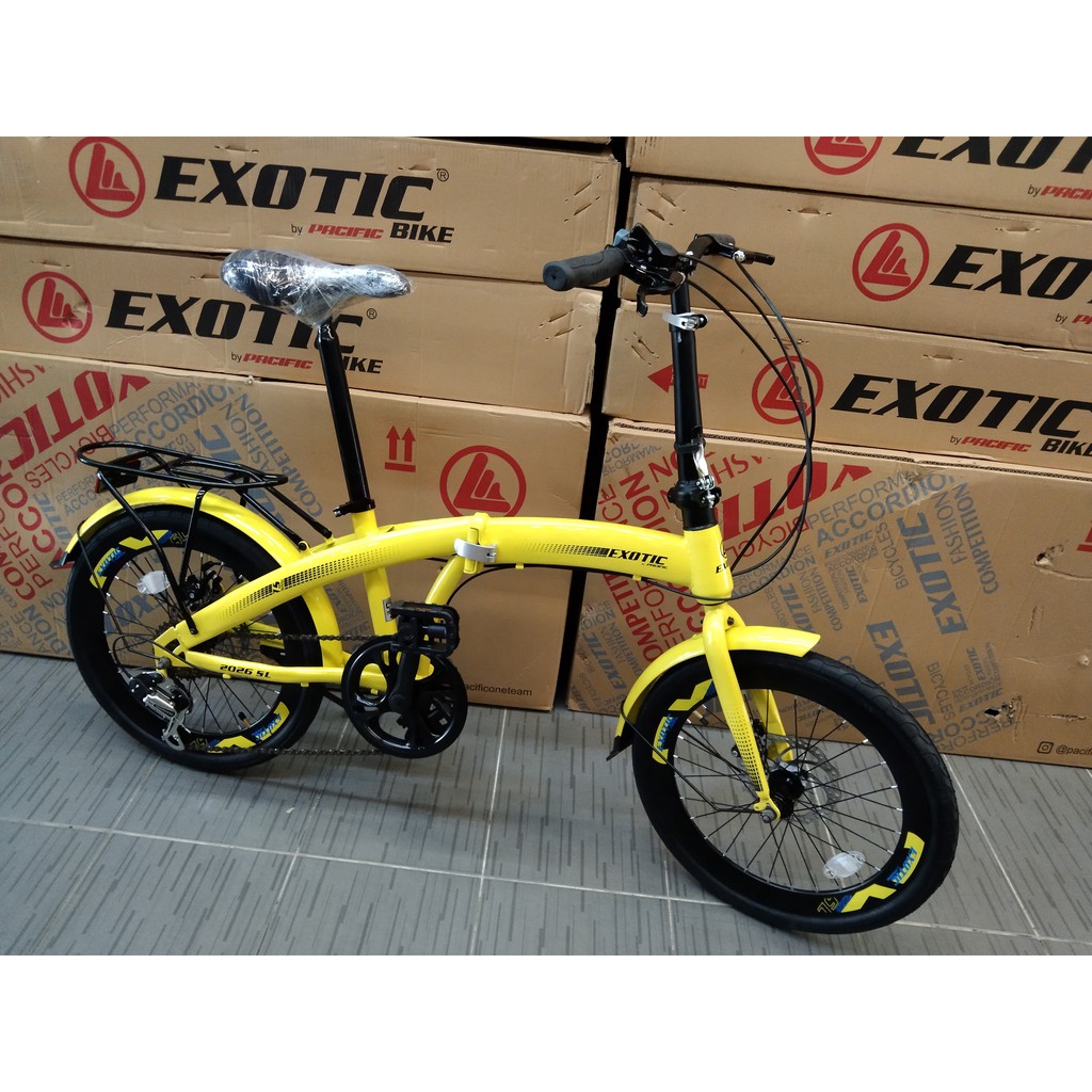 exotic folding bike