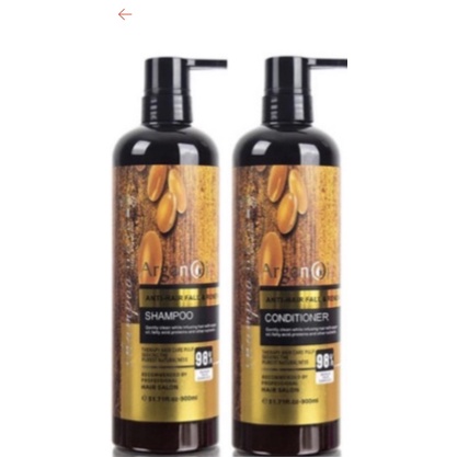 PROFESSIONAL THERAPY ARGAN OIL Shampoo and conditioner ANTI HAIR FALL ...