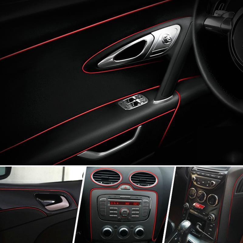 3 5 8m Decorative Strip Stickers For Auto Car Interior Decoration