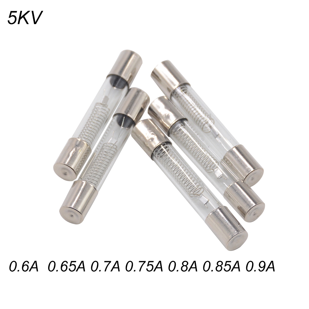 5/10PCS 5KV Microwave Oven Fuse 6*40mm, Glass Tube Fuse 6x40mm High